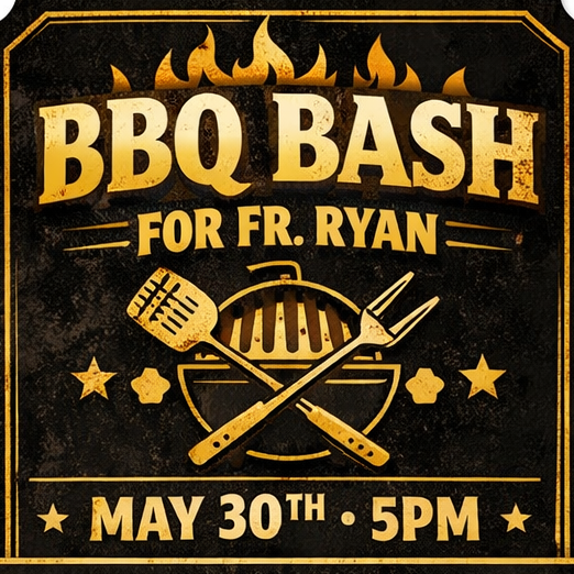 BBQ Bash for Fr. Ryan! - logo
